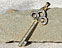 View Fleur de Lis  Key Gold Image 4