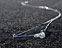 View LaCrosse Stick Necklace White Image 2