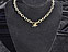 View Toggle Necklace Gold Image 1