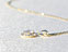 View Solitaire Necklace Gold Image 7