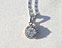 View Solitaire Necklace White Image 6