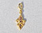 View Fleur De Lis Charm Pendant Image 2