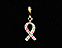 View Breast Cancer Pink Ribbon Gold Image 1