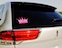 View Rhinestone Sticker Pink Crown Image 2