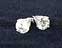 View 2ct Screw Back Stud Earrings White Image 1