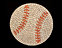 View Rhinestone Sticker Baseball Image 1