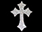 View Rhinestone Sticker Cross Image 1