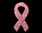 View Rhinestone Sticker Pink Ribbon Image 1