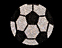 View Rhinestone Sticker Soccer Image 1