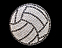 View Rhinestone Sticker Volleyball Water Polo Image 1